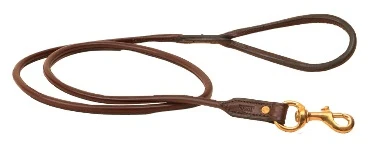 Tory Leather English Bridle Leather Rolled Leash - 4' - Image 5