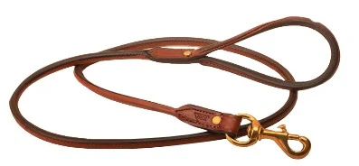 Tory Leather English Bridle Leather Rolled Leash - 4' - Image 6